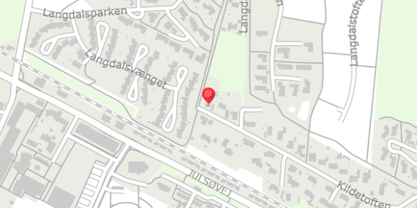 Trafikstøjkort på Kildetoften 36, 8600 Silkeborg