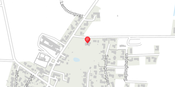 Trafikstøjkort på Lemmingvej 8A, . , 8600 Silkeborg