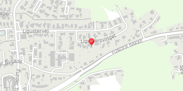 Trafikstøjkort på Ligustersvinget 12, . , 8600 Silkeborg