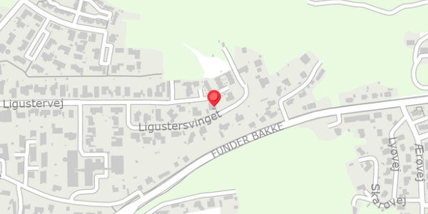 Trafikstøjkort på Ligustersvinget 13, 8600 Silkeborg