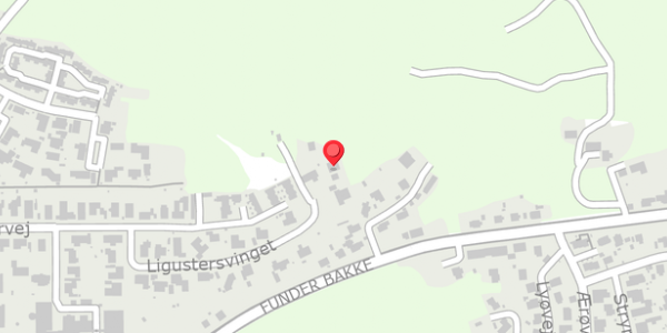 Trafikstøjkort på Ligustersvinget 26, 8600 Silkeborg