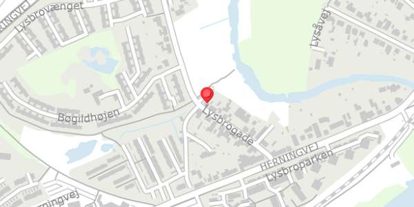 Trafikstøjkort på Lysbrogade 24, . , 8600 Silkeborg