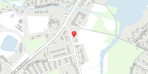 Trafikstøjkort på Lysbrogade 48, . , 8600 Silkeborg