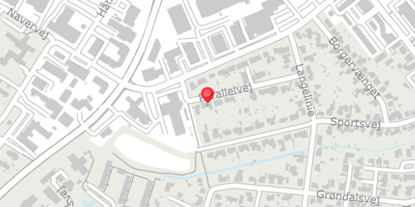 Trafikstøjkort på Parallelvej 17, 8600 Silkeborg