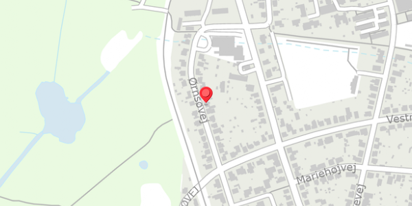 Trafikstøjkort på Ørnsøvej 21, . , 8600 Silkeborg