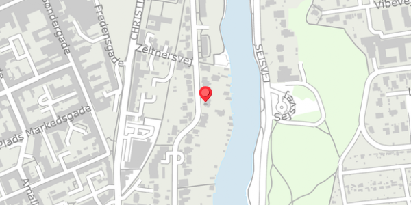Trafikstøjkort på Åhavevej 21, . , 8600 Silkeborg