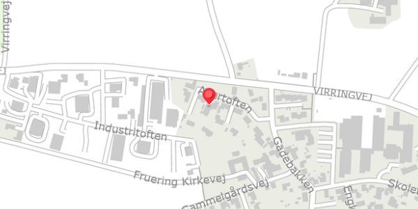 Trafikstøjkort på Agertoften 13, 8660 Skanderborg