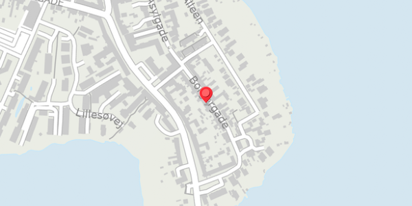 Trafikstøjkort på Borgergade 18, . , 8660 Skanderborg