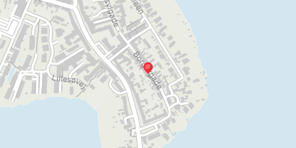 Trafikstøjkort på Borgergade 20, . , 8660 Skanderborg