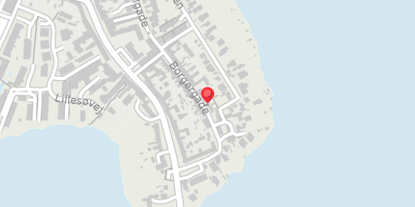 Trafikstøjkort på Borgergade 25, . , 8660 Skanderborg