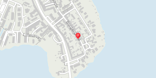Trafikstøjkort på Borgergade 30, 8660 Skanderborg