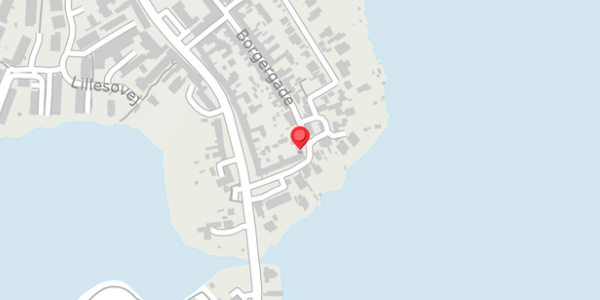 Trafikstøjkort på Borgergade 38, . , 8660 Skanderborg