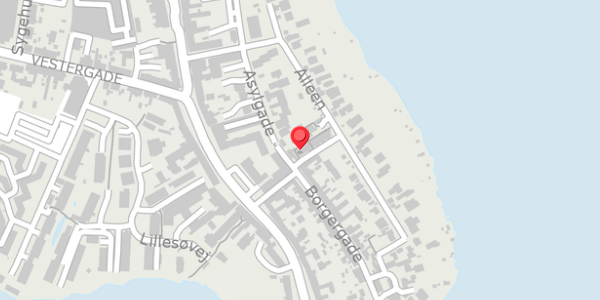 Trafikstøjkort på Frydenlund 9, 8660 Skanderborg