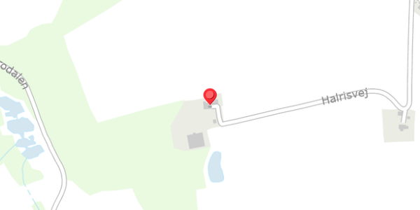 Trafikstøjkort på Halrisvej 8, . , 8660 Skanderborg