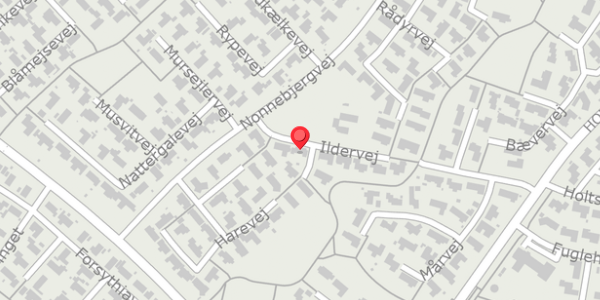 Trafikstøjkort på Ildervej 6, . , 8660 Skanderborg
