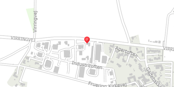 Trafikstøjkort på Industritoften 1, . , 8660 Skanderborg