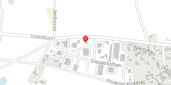 Trafikstøjkort på Industritoften 2, 8660 Skanderborg