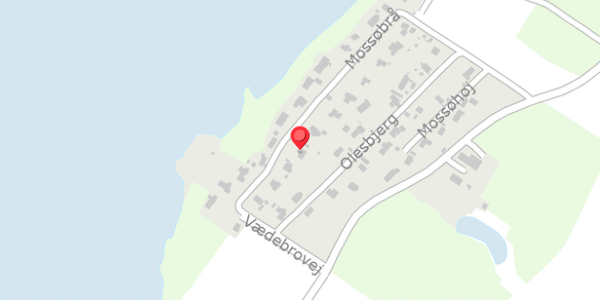 Trafikstøjkort på Mossøbrå 21, . , 8660 Skanderborg