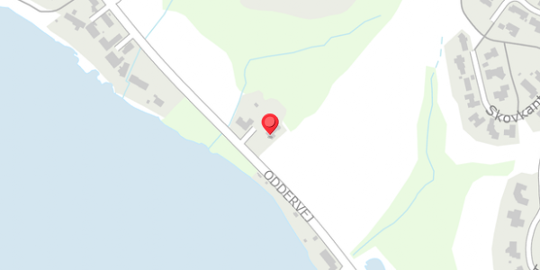 Trafikstøjkort på Oddervej 31, 8660 Skanderborg