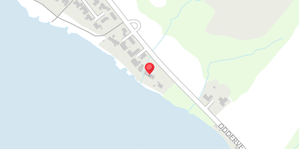 Trafikstøjkort på Oddervej 32, 8660 Skanderborg