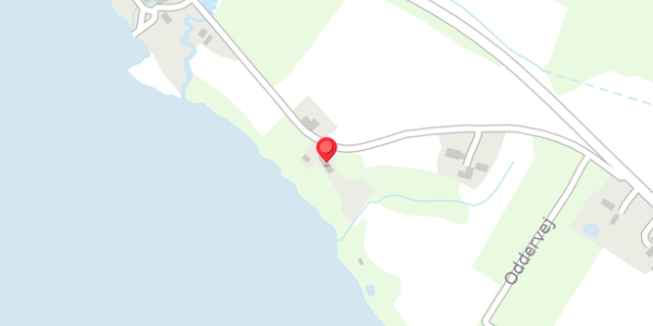 Trafikstøjkort på Oddervej 90, 8660 Skanderborg