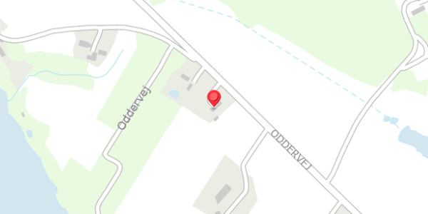 Trafikstøjkort på Oddervej 102, 8660 Skanderborg