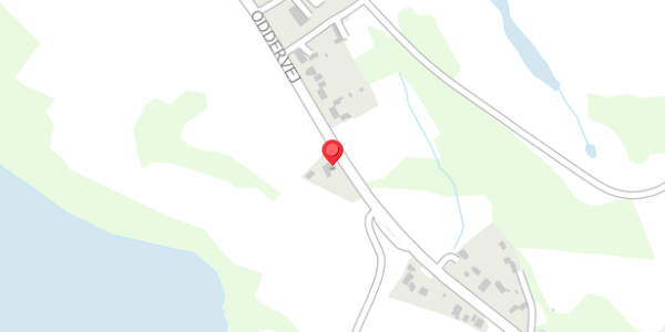 Trafikstøjkort på Oddervej 126, 8660 Skanderborg