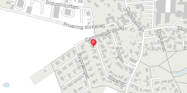 Trafikstøjkort på Silkehøj 21, . , 8660 Skanderborg