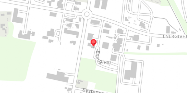 Trafikstøjkort på Energivej 6, 8963 Auning