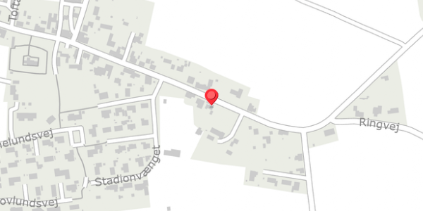 Trafikstøjkort på Hovedgaden 13, 8963 Auning