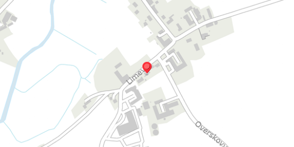 Trafikstøjkort på Limevej 3, 8963 Auning