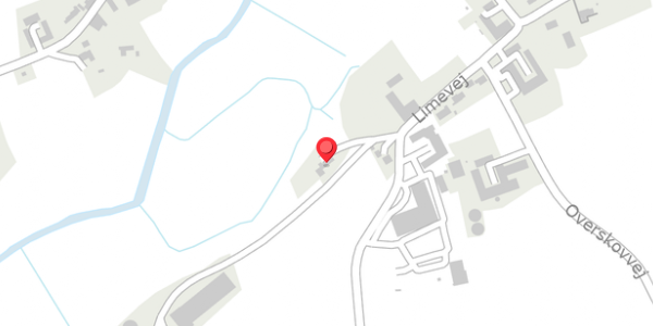 Trafikstøjkort på Limevej 10, 8963 Auning