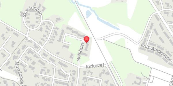 Trafikstøjkort på Molshuse 10, 8963 Auning