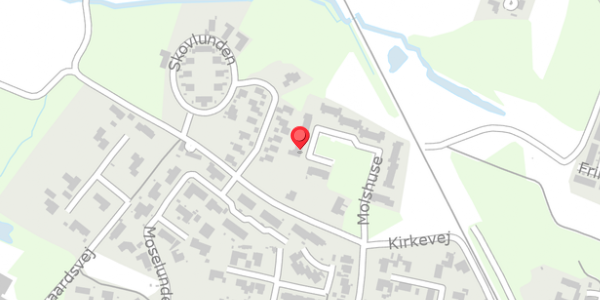 Trafikstøjkort på Molshuse 32, 8963 Auning