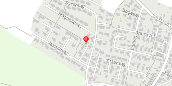 Trafikstøjkort på Askevej 7, 8653 Them