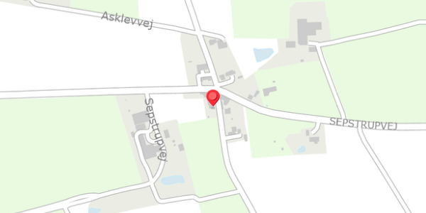 Trafikstøjkort på Asklevvej 8, 8653 Them