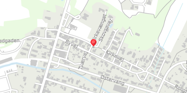 Trafikstøjkort på Byvej 21A, . , 8654 Bryrup