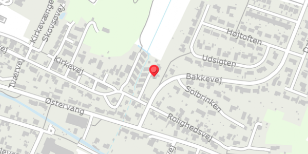 Trafikstøjkort på Byvej 47A, . , 8654 Bryrup