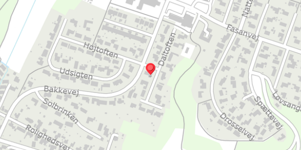 Trafikstøjkort på Daltoften 5, 8654 Bryrup