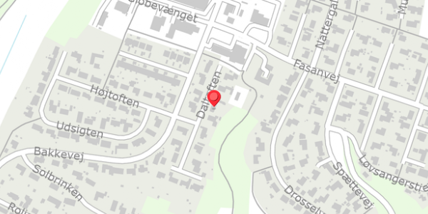 Trafikstøjkort på Daltoften 16, 8654 Bryrup