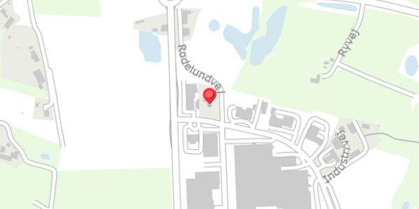 Trafikstøjkort på Industrivej 1, 8653 Them