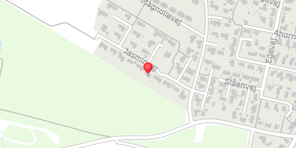 Trafikstøjkort på Jasminvej 9, . , 8653 Them
