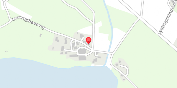 Trafikstøjkort på Lystruphavevej 2, 8654 Bryrup