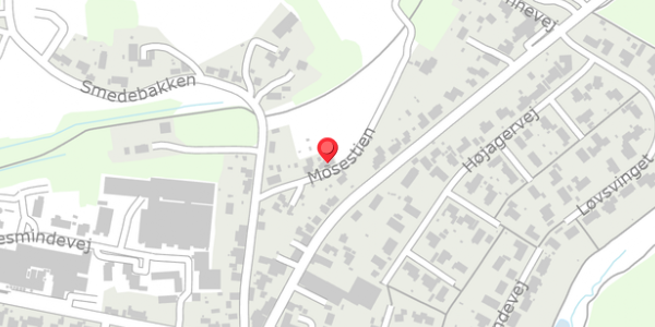 Trafikstøjkort på Mosestien 5, . , 8653 Them