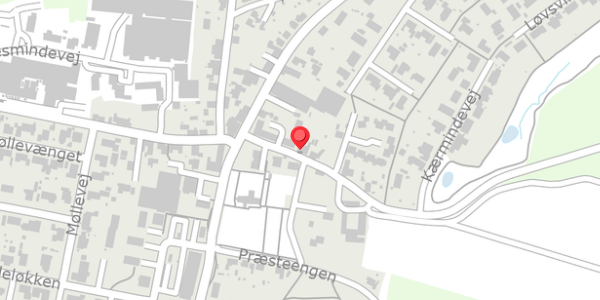 Trafikstøjkort på Museumsvej 3, 8653 Them