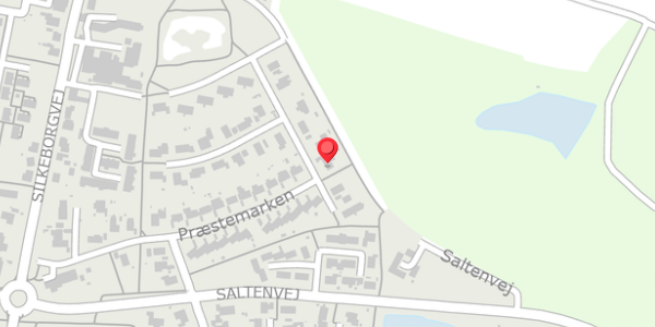 Trafikstøjkort på Præstemarken 11, . , 8653 Them