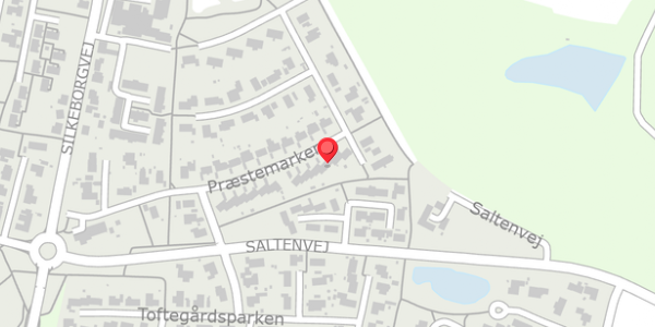 Trafikstøjkort på Præstemarken 21, 8653 Them