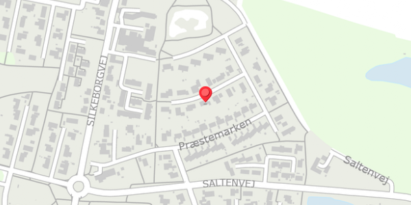 Trafikstøjkort på Præstemarken 30, . , 8653 Them