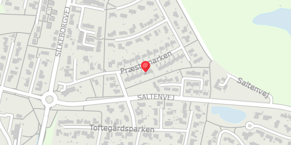 Trafikstøjkort på Præstemarken 31, 8653 Them