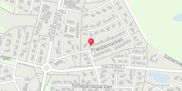 Trafikstøjkort på Præstemarken 56, 8653 Them